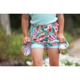 thumbnail image 4 of Millie Loves Lily Girls Mint and Pink Rib Tops and Printed Skorts Set, Big Girls, Size 6, 4-PCS, 4 of 7