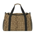 thumbnail image 1 of Disketp Leopard Print Brown Bolsa de Viaje Tipo Duffle, Bolso de Mano para Fin de Semana para Mujer, Bolsa de Gimnasio Ligera para Hombre, Esencial para Viajes, 1 of 7