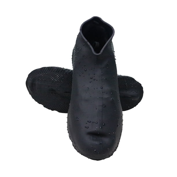 Fiudx Cubrezapatillas Impermeables, Diseño Antideslizante Duradero, Elástico y Reutilizable, Portátil y Fácil de Transportar, Protección para Deportes Al Aire Libre, Senderismo, Camping, Nieve, Talla