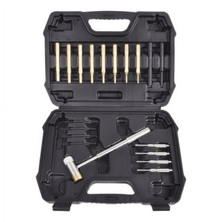 M&J Tools 14 PC. Gunsmith Roll Pin Punch Set, Cleaning Brushes, Picks and  Case