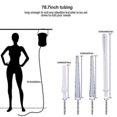 thumbnail image 4 of 2l Nontoxic Enema Bucket Kit For Colon Cleaning, Medical Grade Silicone Tube Detox Enema Kit With 4 Nozzles, 4 of 4
