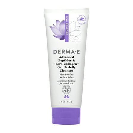 Derma E Advanced Peptides and Flora-Collagen™ Gentle Jelly Cleanser