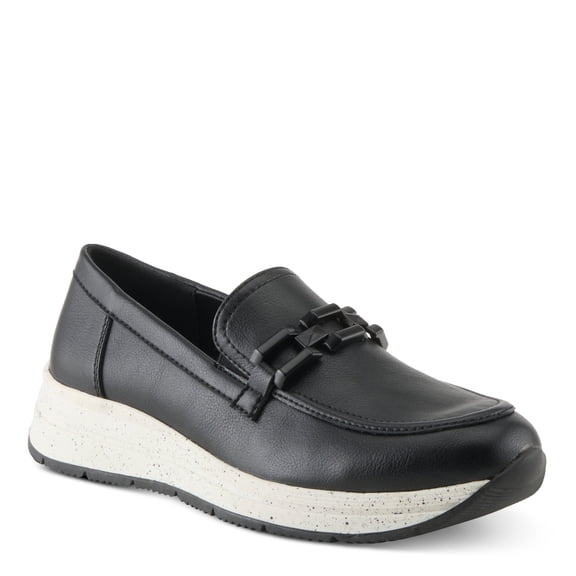 PATRIZIA Women's Demonte Slip-On Loafers - Sporty Wedge Outsole, Cushioned Footbed, Flexible Fit