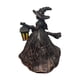 thumbnail image 3 of Lámpara de bruja de Halloween,Lámpara de bruja de Halloween,decoración de bruja,luz nocturna,Lámpara de mesa LED de resina con estatua de bruja hecha a mano,Atrapasol gótico espeluznante, 3 of 9