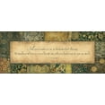 thumbnail image 2 of Marrott, Stephanie 32x15 Gold Ornate Wood Framed with Double Matting Museum Art Print Titled - Appreciation, 2 of 4