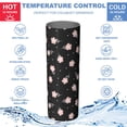 thumbnail image 5 of Pioneer Flower Floral Print Pattern 20oz Skinny Tumbler with Straw & Lid, Double Wall Vacuum Insulated Cup, Leak-Proof, Cup Holder Friendly, Hot 6H Cold 12H, 5 of 6