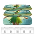 thumbnail image 2 of Cute Cartoom Anime Tinkerbell Bedding Sets Girls Boys Teens Comforter Sets With 2 Pillowcases, 3 Piece Soft Bedding Set Twin, 2 of 8