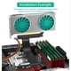 thumbnail image 4 of Tarjeta Adaptadora Vertical de Tarjeta Gráfica M.2 NGFF Key M A PCIe 16x, Cable de Extensión Nvme A PCI-Express 16X (Dirección Izquierda), 4 of 5