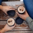 thumbnail image 4 of Silipint: Silicone 16oz Coffee Tumblers: 2 Pack Red Speckled - Unbreakable Cups, Reusable, Flexible, Hot & Cold Drinks, 4 of 7