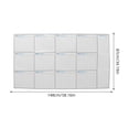 thumbnail image 2 of OUNONA Large Writable Blank Undated Yearly Wall Calendar with Reusable Dry Erase Board for Home and Office Organization, 2 of 8