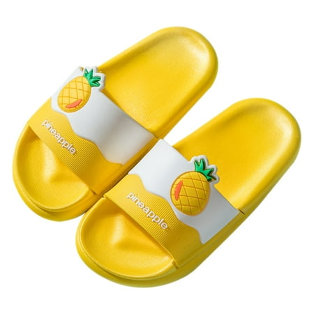 

Kids Beach Footbed Sandal Slide Sandal Kids Flip Flop Shoes Kids Slide Sandals Kid s Poolslide Sandals (Little Girls & Big Girls)