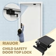 thumbnail image 4 of Molucky Child Proof Door Top Locks -Top Door Lock for Kids Safety Made of Sturdy Metal | Adjustable Lock Child Safety Top Lock-1PACK, 4 of 5