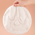 thumbnail image 2 of Mascarilla de toalla con 4 agujeros, mascarilla de toalla Facial reutilizable, compresa fría y caliente, vaporizador Facial, belleza hidratante, toallas de Spa para el cuidado de la piel, 2 of 5