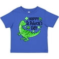 thumbnail image 3 of Inktastic Happy St. Patrick's Day Green Dinosaur Boys or Girls Toddler T-Shirt, 3 of 5