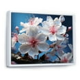 thumbnail image 2 of Designart "Pink-Tinted Paradise Of Blooming Plumeria" Plumeria Floater Framed Wall Decor, 2 of 5