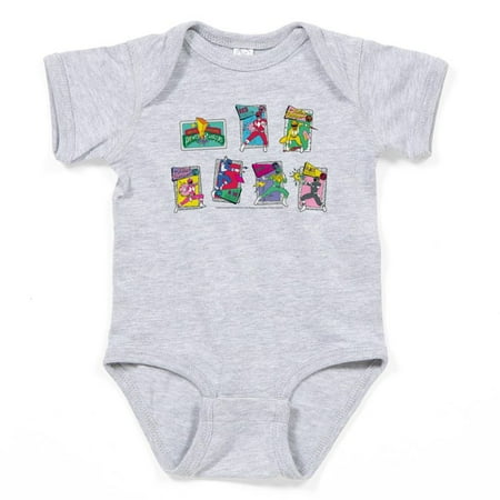 

CafePress - Power Rangers Group Shots - Cute Infant Bodysuit Baby Romper - Size Newborn - 24 Months