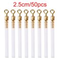 thumbnail image 1 of Pesca 100x adaptadores de flotadores de tubo de cabeza giratoria de pesca conector de boya de pesca de mar Hugtrwg  Para estrenar, 1 of 5