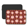 thumbnail image 3 of Bingfone Cute Pig With Coins Laptop Sleeve Case 13 Inch, 360° Protective Computer Carrying Bag, 3 of 9