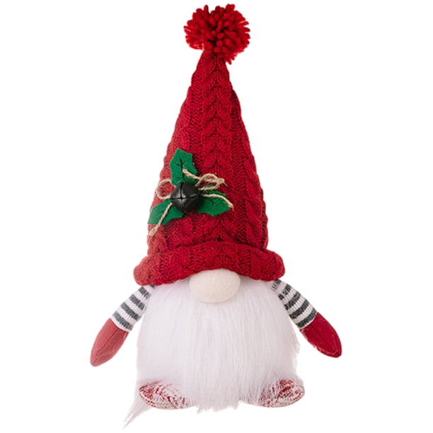 Muñeco Gnomos JShteea Peluche Navidad Suaves y Lindos rojo