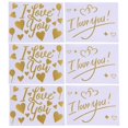 thumbnail image 3 of 6PCS Romantic Balloon Wall Stickers for Valentine's Day Wedding Party Decoration – Easy Apply & Remove Decals for Home Event Decor, 3 of 3