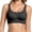 Black, variant on LIUYUNNN Seamless Push Up Breathable Letter Pattern Fixed Cup Racerback Bra Wirefree 2 Cup Push up Bra Pack of Bras for Women Push up T Back Sports Bras for Women 36c Push up Bras for Women, Size L