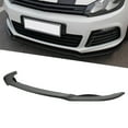 thumbnail image 4 of Bumper Protector K·SEEK DESIGN 3Sections Front Bumper Splitter Lip Replacement For MK6 R R20 20092013, 4 of 8
