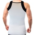 thumbnail image 4 of Different Touch 2 Pack Contrast Color G-Unit Tank Tops Muscle Rib Men Adult, 4 of 4