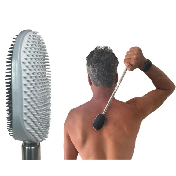 Masajeador The Body Scratcher Expansible para Cuero Cabelludo y Espalda, Superficie Grande para Arañ
