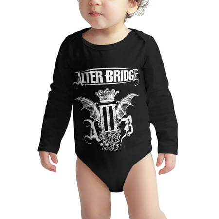 

Alter Baby onesie Bridge Baby Boy Girl Long Sleeve Bodysuit Snap Closure 6 Months