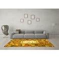 thumbnail image 3 of Ahgly Company Indoor Rectangle Oriental Yellow Traditional Area Rugs, 8' x 10', 3 of 4