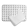 thumbnail image 6 of Yiaed SeTurtle27 Print Bathroom Mat Set 2 Pieces Mat Anti-Skid Pad Ultra Soft and Absorbent Bathroom Bath Mat Contour Bath Rugs for Toilet Base, 6 of 6