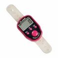thumbnail image 1 of VONKY Handheld Knitting Row Counter Exquisite For Knitting Enthusiasts Environmentally Friendly Timer Rose red, 1 of 6