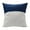 White • Mariner Blue, variant on Wise DLX1616-1905 DLX Pontoon Series Square Pillow - Marble / Reef Stone