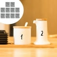 thumbnail image 4 of 10 Sheets Self-adhesive Letters Numbers Stickers Adhesive Alphabet Number Stickers, 4 of 6