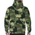 thumbnail image 7 of Honeii Camouflage Shark Pattern Mens Hoodies Men's Loose Sleeve Sweatshirt,Pullover Hooded Sweatshirt for Men,Essentials Hoodie-Medium, 7 of 7