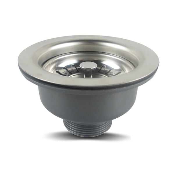 Reliable Kitchen Fixtures Basin Trap drainage 110mm Stainless Steel Sink drain strainer Step by Step Filtration