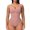 Pink, variant on fartey One Piece Bodysuit for Women Solid Color Tummy Control Shapewear with Built in Bra Jumpsuit Body Shaper