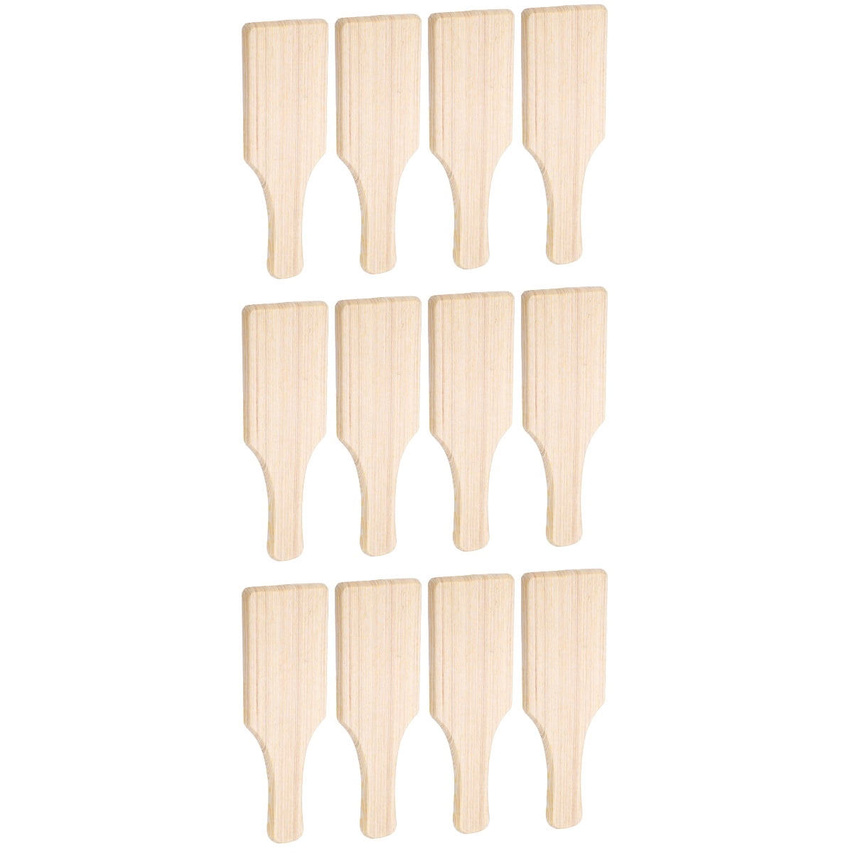 KALLORY 12-Piece Wooden Pottery Board Set for Clay Sculpting and Shaping with Smooth Finish