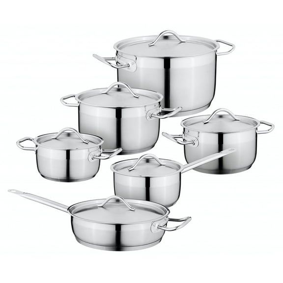 Berghoff 1112140 Hotel Line Stainless  Steel Cookware 12 Piece Set
