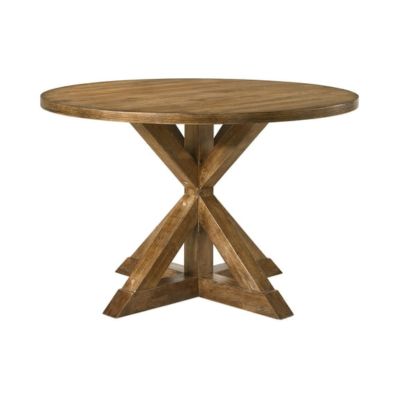 CoSoTower Weathered Oak Finish Dining Table