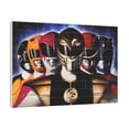 thumbnail image 4 of Bloques de construcción de ladrillos Power Rangers, rompecabezas con forma rectangular, rompecabezas para adultos, niños, niñas y niños, 4 of 7