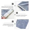 thumbnail image 3 of Minkissy 1 Set Blue Supersoft Fiber Towel Set for Spa and Sauna with Fast Drying and Multi-purpose Use, 3 of 5