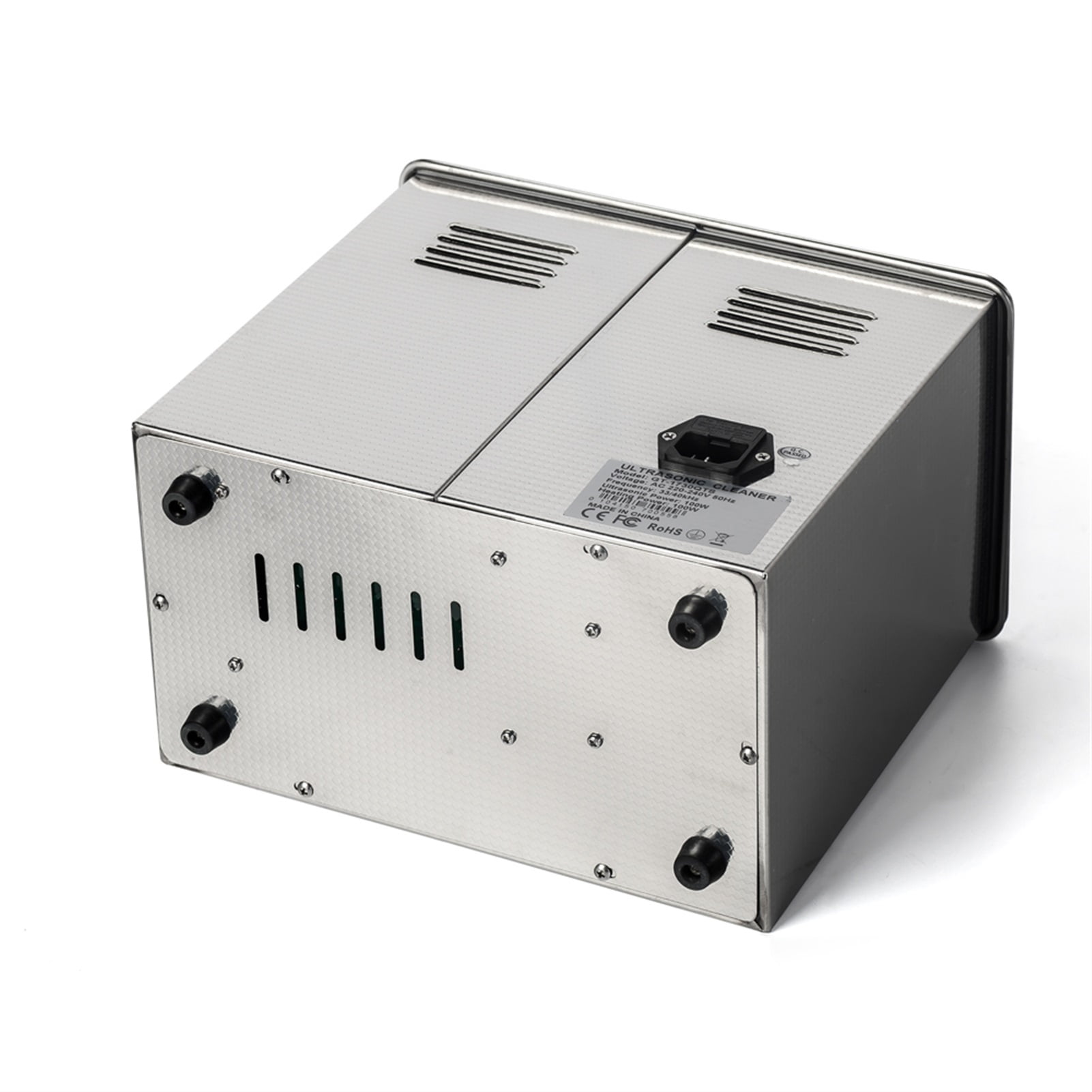 Ultrasonic Cleaner 3L 100W With Digital Display Heating Basket Ultrasonic Bath ,Strong Cleaning