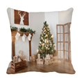 thumbnail image 1 of Funda de almohada ABPHQTO Decoraciones Arbol de Navidad Protector Cama 50x50 cm, 1 of 1