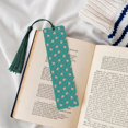 thumbnail image 4 of Kdxio Starfish and Shell Print Metal Tassel Bookmarks,Perfect Gift for Art Lovers and Bookworms Metal Bookmarks for Women, 4 of 8