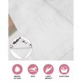 thumbnail image 6 of Easter Kitchen Dish Towels for Drying Dishes Set of 4, Spring Polka Dot Bunny Black Plaid Checkered Waffle Weave Microfiber Hand Tea Bathroom Towels Quick Dry & Absorbent Towel 12x12, 6 of 7