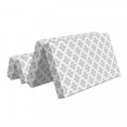 thumbnail image 2 of Damask Foldable Mattress, Classical Leaves Oriental, 78.7" x 47.2", Taupe Grey and White, by Ambesonne, 2 of 6