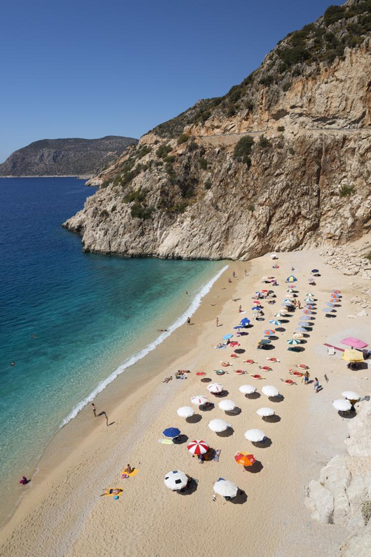 Kaputas Beach Near Kalkan Lycia Print Wall Art By Stuart Black