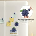 thumbnail image 6 of 3D Blueberry Fridge Magnets 5-Pack, Realistic Fruit Magnetic Decor for Refrigerator & Whiteboard, 6 of 7