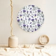 thumbnail image 5 of Daiia Lavender Bicycle Printed Pattern Ceramic Plate Dinner Plates Bone China Decorative Plates with Display Stand Art Ceramic Ornaments for Wall Hanging Decoration-6in, 5 of 6